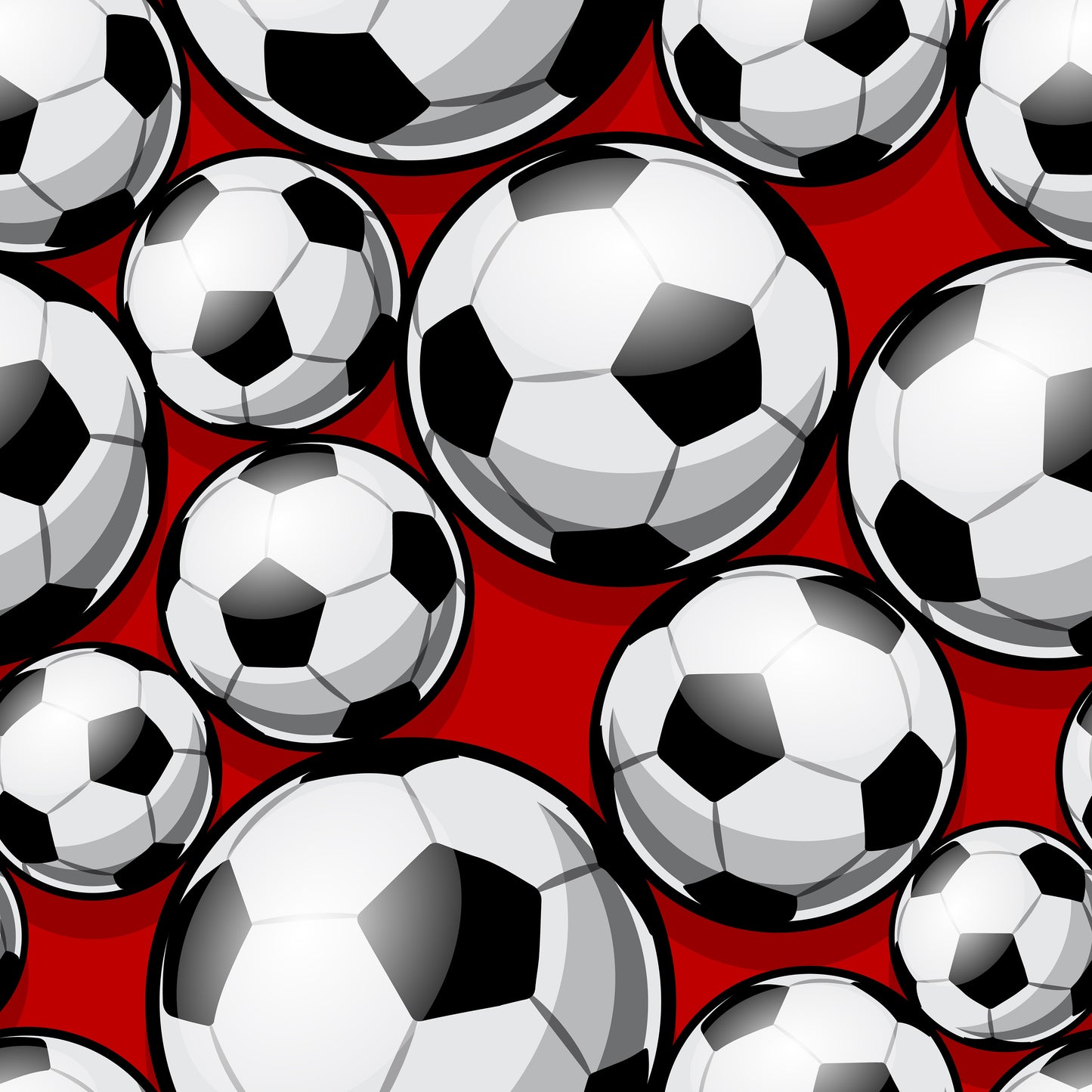 Tissu Ballons de Football Oeko-Tex 100% Coton