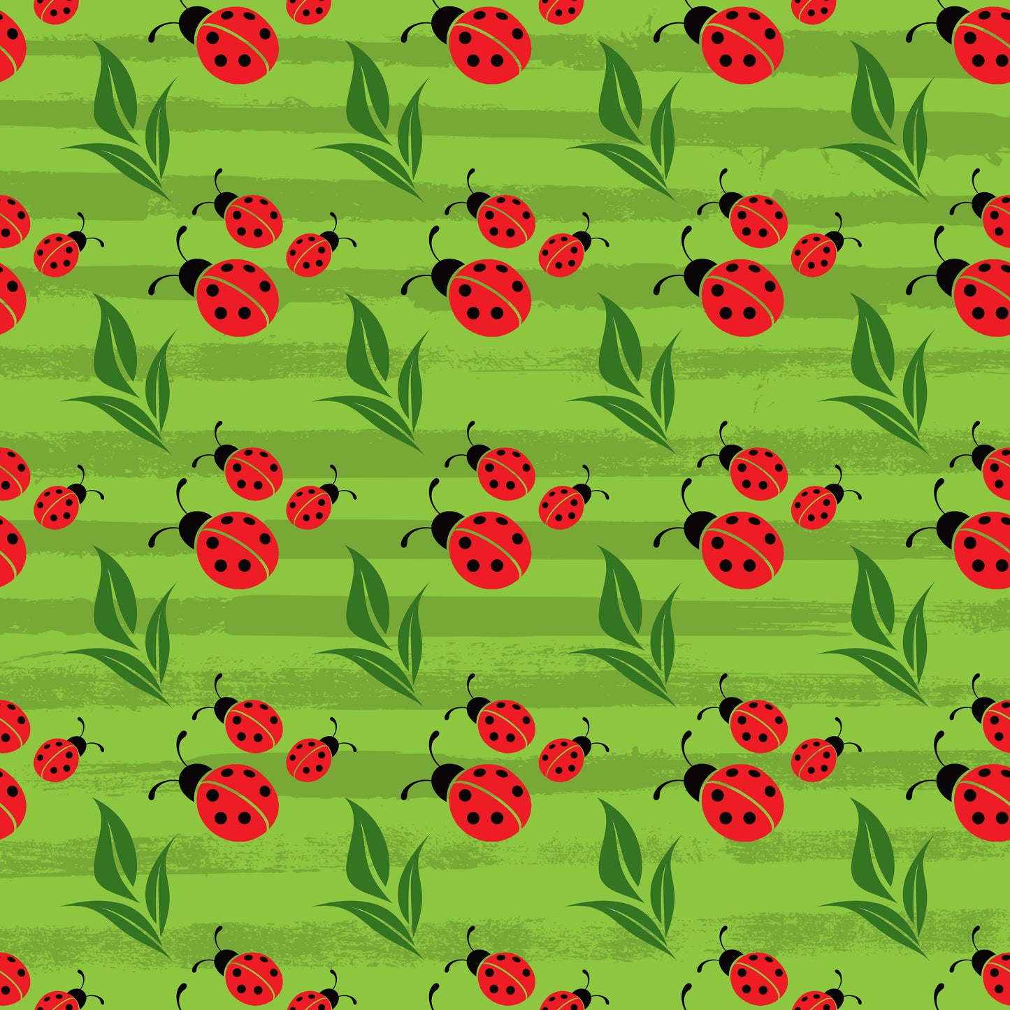 Tissu Coccinelles