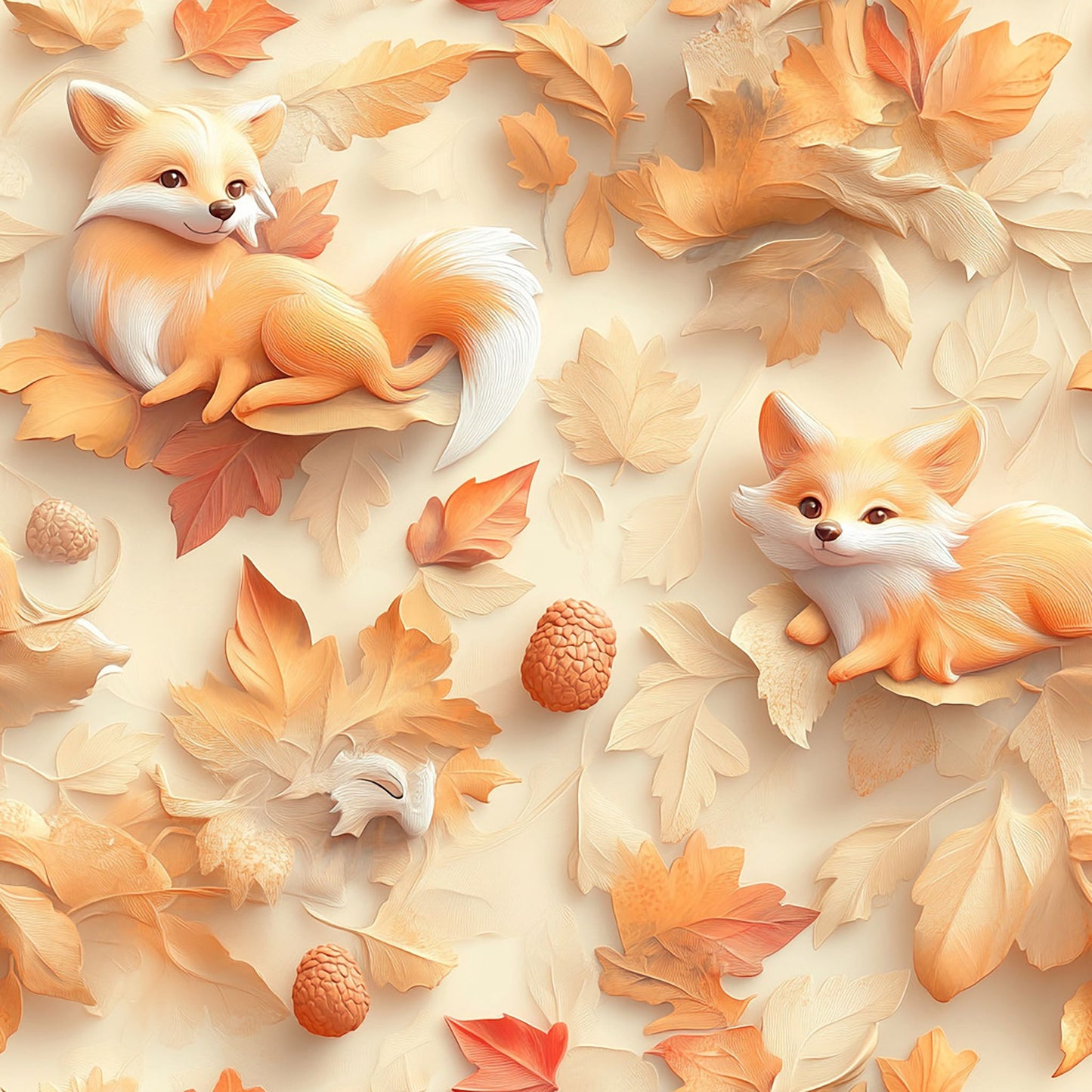 Tissus Renard (plusieurs choix) - 100% Coton Oekotex
