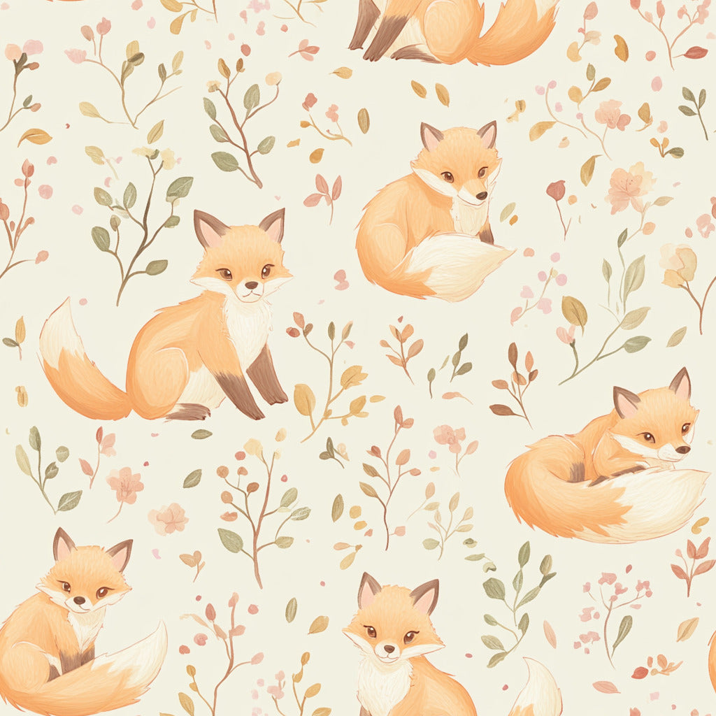 Tissus Renard (plusieurs choix) - 100% Coton Oekotex