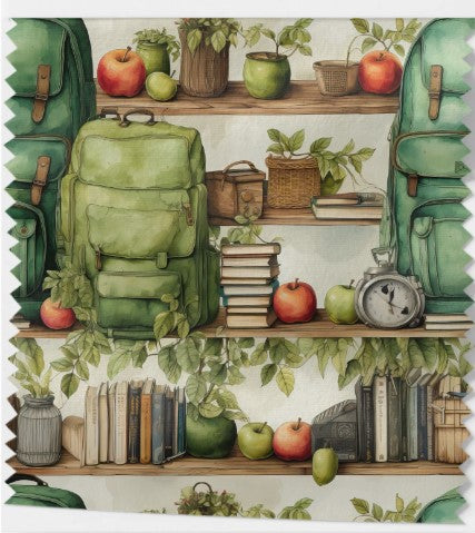 Tissus 3 Motifs "Rentrée Scolaire"