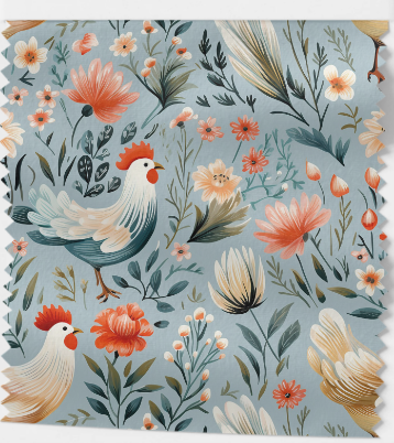 Tissu Poule (3 variantes au choix)