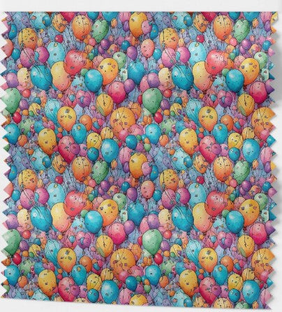Tissu "Ballons de Fête" – 100% COTON Certifié OEKOTEX