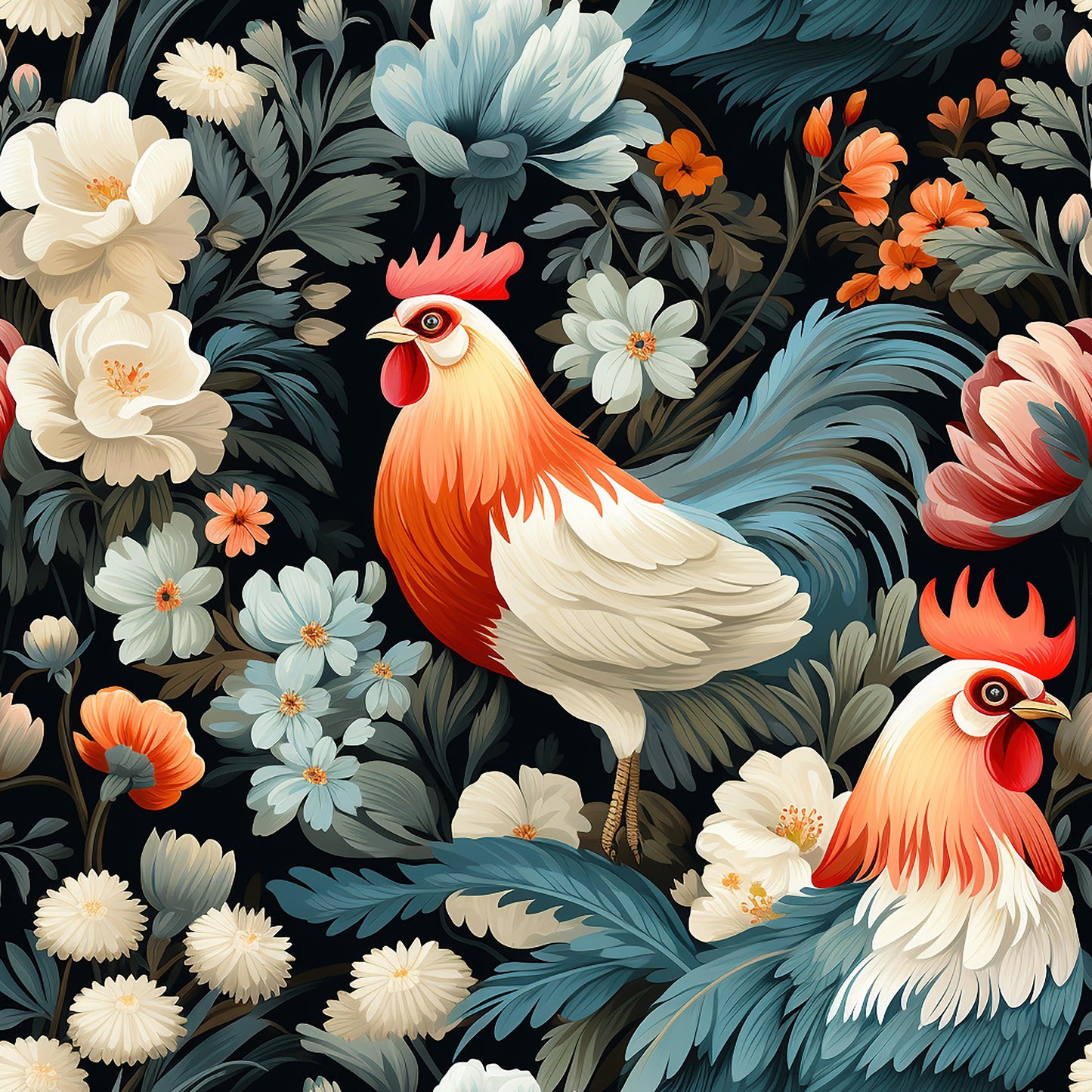 Tissu Poule (3 variantes au choix)