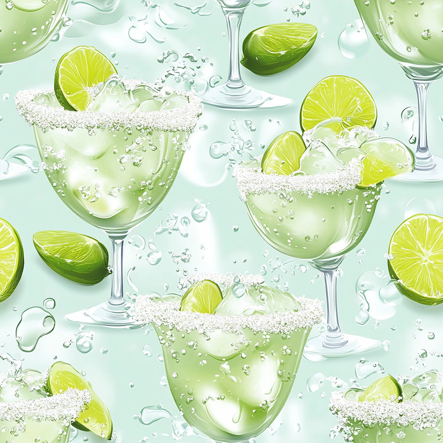 Tissu 100% Coton OEKOTEX – Imprimé Margarita Tropicale
