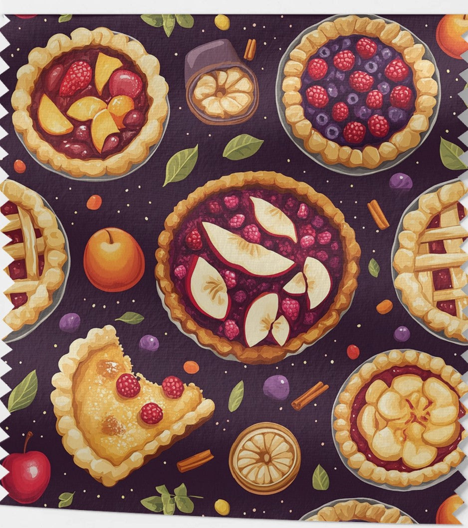 Tissu Tartes Gourmandes