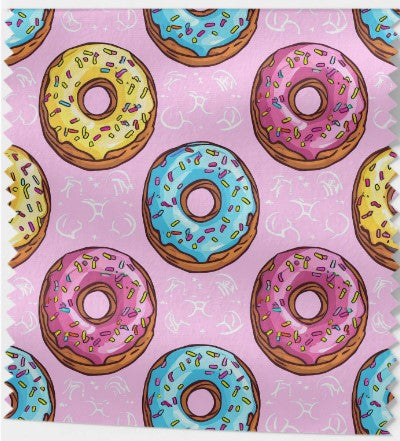 Tissu Donuts 6 variantes dont effet 3D