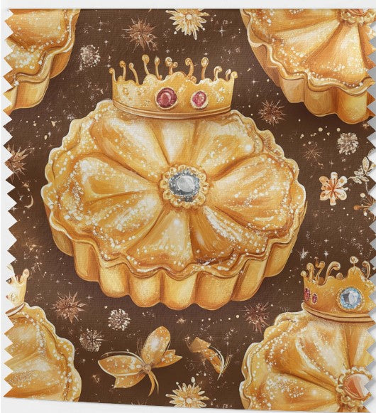 Tissu de la galette des rois