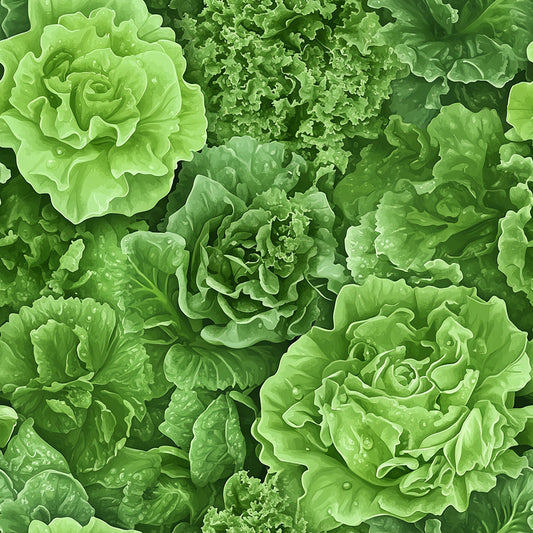 Tissu Fraîcheur Salade - 100% Coton OEKOTEX