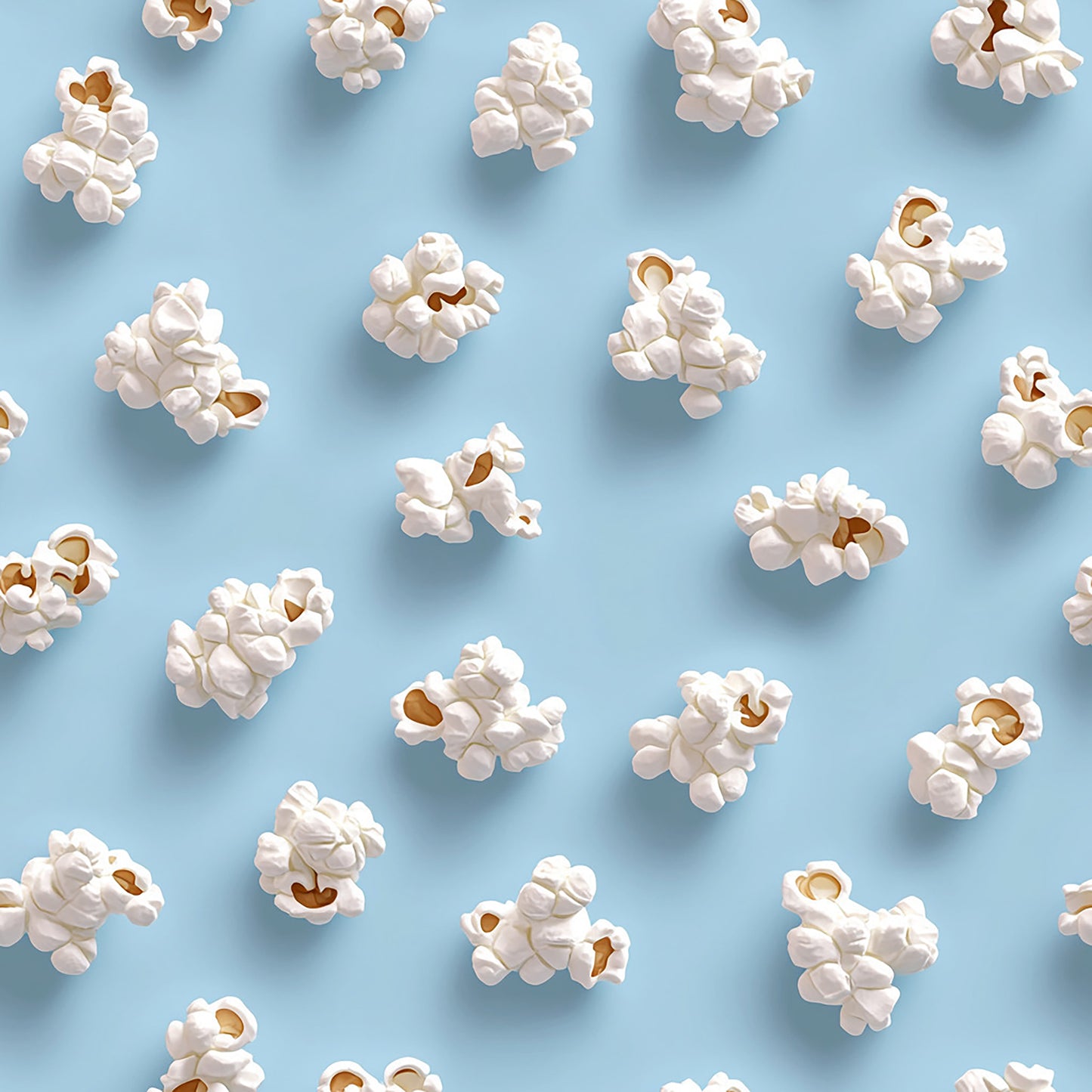 Tissu Motif Pop-Corn