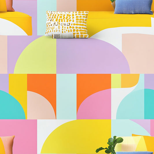 Tissu Art Géométrique - 100% Coton OEKOTEX