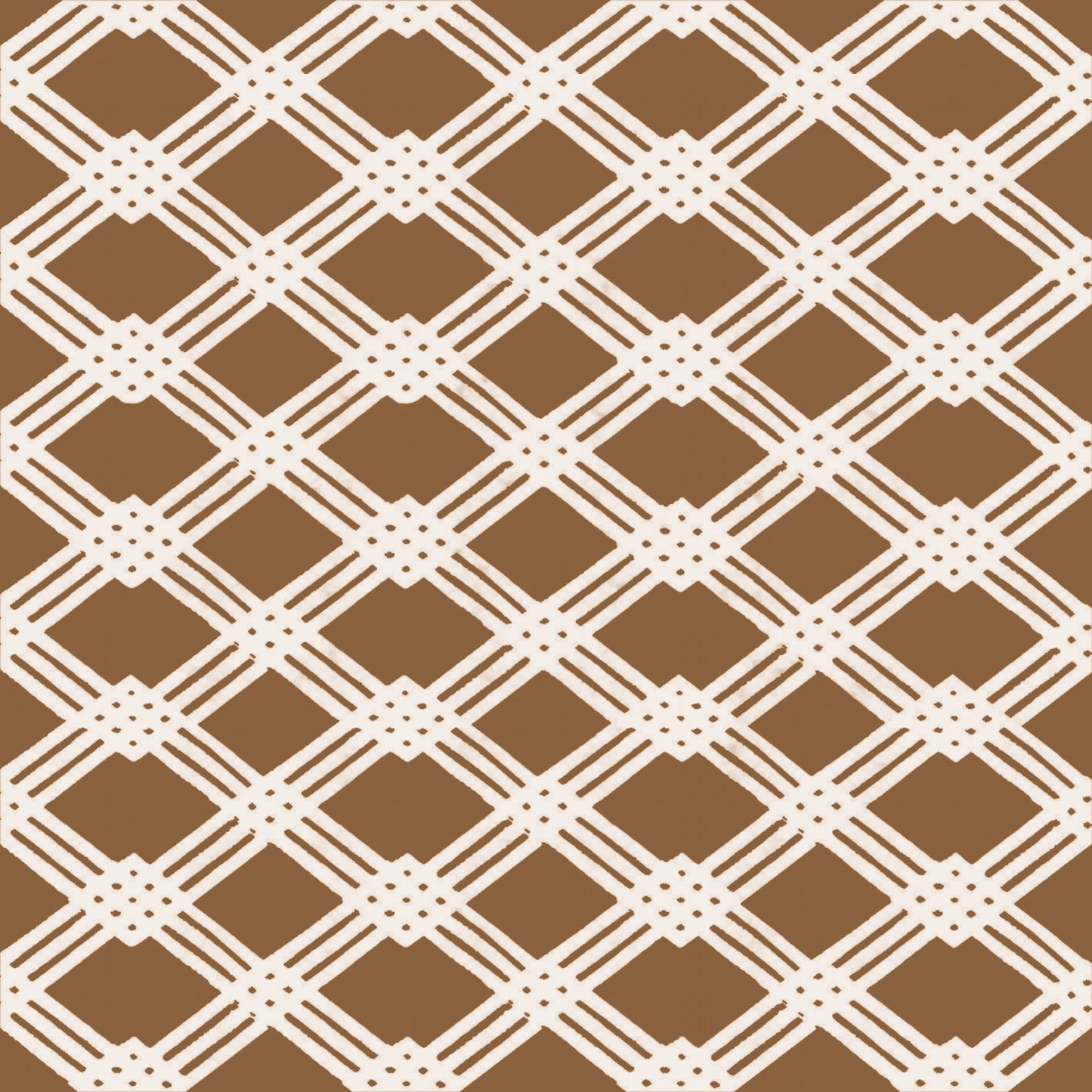 Tissu à motif carreaux géométriques – Plusieurs coloris