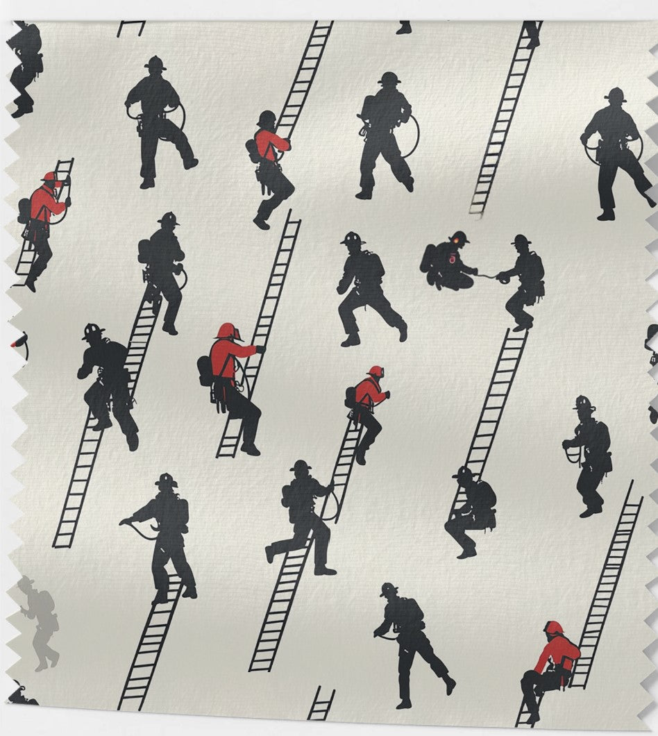 Tissu thème Pompiers plusieurs choix (8 choix)